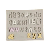 Molde Silicona Alfabeto Timoteo Minúscula